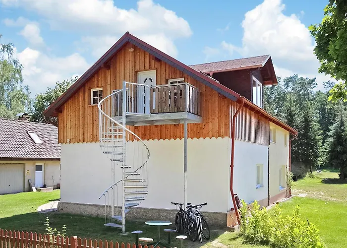 شقة Ferienwohnung Gruenow *